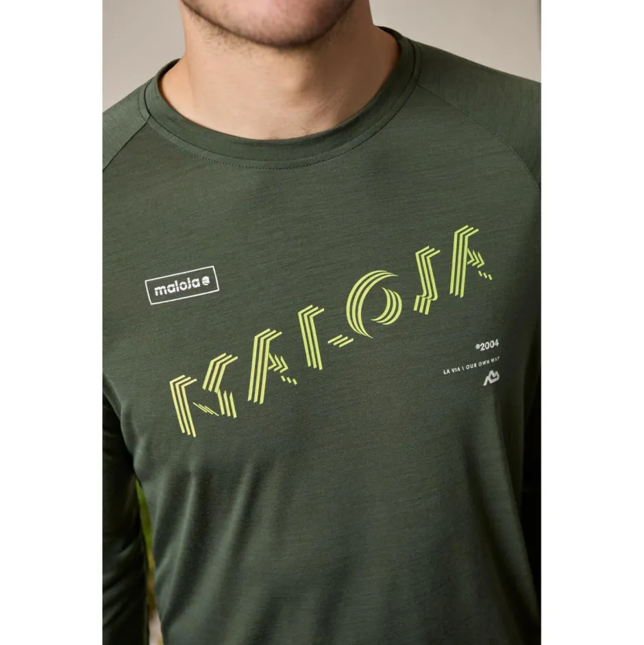 Maloja Shirts, Hemden & Longsleeves|Wanderbekleidung-- RonconeM. - Merinoshirt