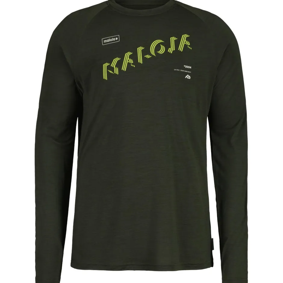 Maloja Shirts, Hemden & Longsleeves|Wanderbekleidung-- RonconeM. - Merinoshirt