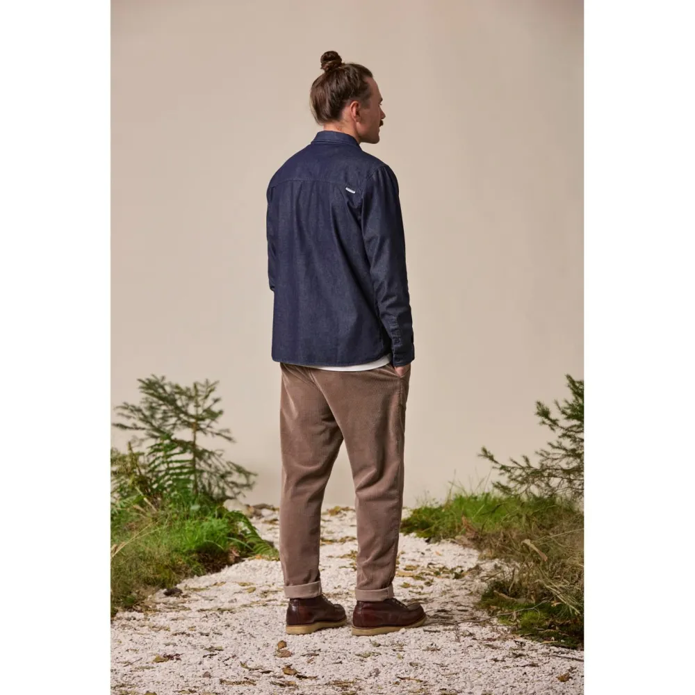 Maloja - ZwickerM. - Hemd Dark Blue Wash Clearance