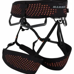Mammut Klettergurte|Hüftgurte-- Comfort Fast Adjust Harness - Klettergurt Black / Safety Orange