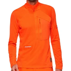 - Eiger Nordwand Advanced Firt ayer Haf Zip Pu - Feecejacke < Mammut New
