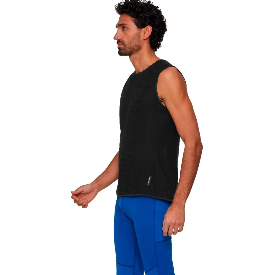 Mammut Hochtourenbekleidung-- Eiger Nordwand First Layer Air Mesh Vest - Funktionsshirt Black