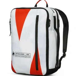 Mammut Daypacks|Daypacks-- Seon Alpine Transporter 25 - Daypack White / Mammut Red