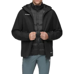 - Treeine 3 in 1 Hardhe Hooded Jacket - Doppejacke < Mammut