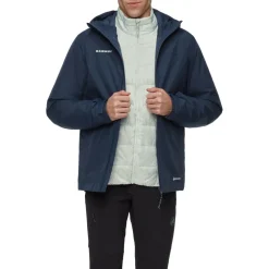- Treeine 3 in 1 Hardhe Hooded Jacket - Doppejacke < Mammut