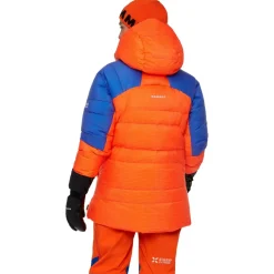 Mammut Daunenjacken|Jacken-- Women's Eiger Nordwand Pro Down Insulation Hooded - Daunenjacke Eiger Orange / Eiger Blue