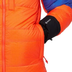Mammut Daunenjacken|Jacken-- Women's Eiger Nordwand Pro Down Insulation Hooded - Daunenjacke Eiger Orange / Eiger Blue