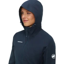 Mammut - Women's Granite Softshell Hooded Jacket - Softshelljacke Marine Best