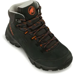 Mammut - Women's Nova IV Mid LTH - Wanderschuhe Black / Hot Red Online