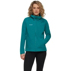 Mammut Wanderbekleidung|Jacken-- Women's Ultimate Comfort Softshell Hooded Jacket - Softshelljacke