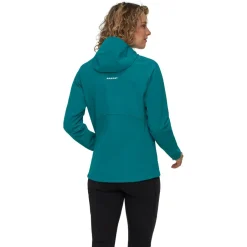 Mammut Wanderbekleidung|Jacken-- Women's Ultimate Comfort Softshell Hooded Jacket - Softshelljacke