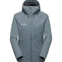 Mammut Wanderbekleidung|Jacken-- Women's Ultimate Comfort Softshell Hooded Jacket - Softshelljacke