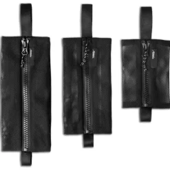 Matador Packsäcke-- Mesh Organizer Bag Set 3-Pack - Packsack Black