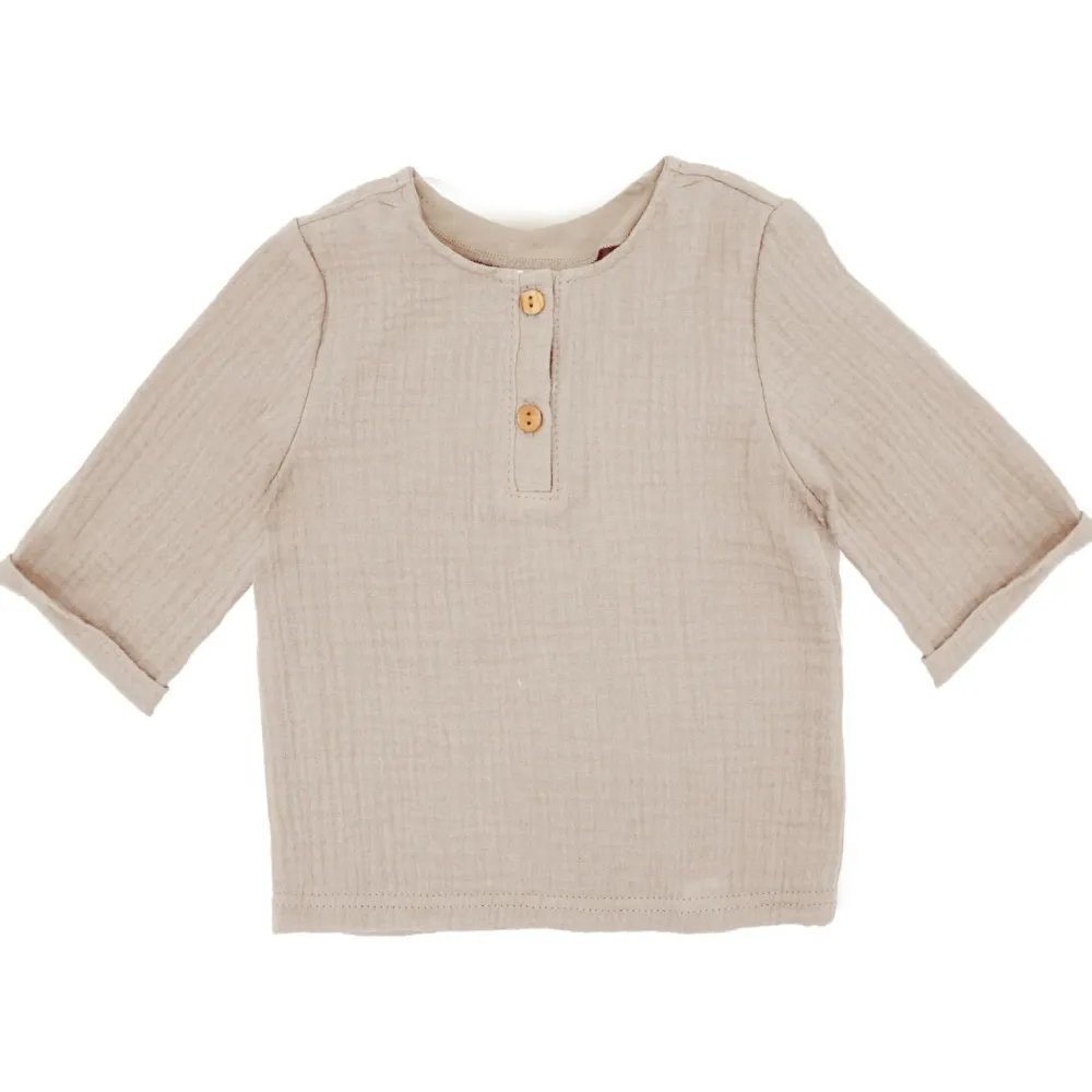 maximo - Baby Boy's Hemd 3/4 Arm Musselin New