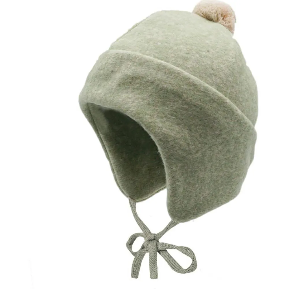 maximo - Kid's Mini-Mütze mit Pompon und Bindeband - Mütze Sale