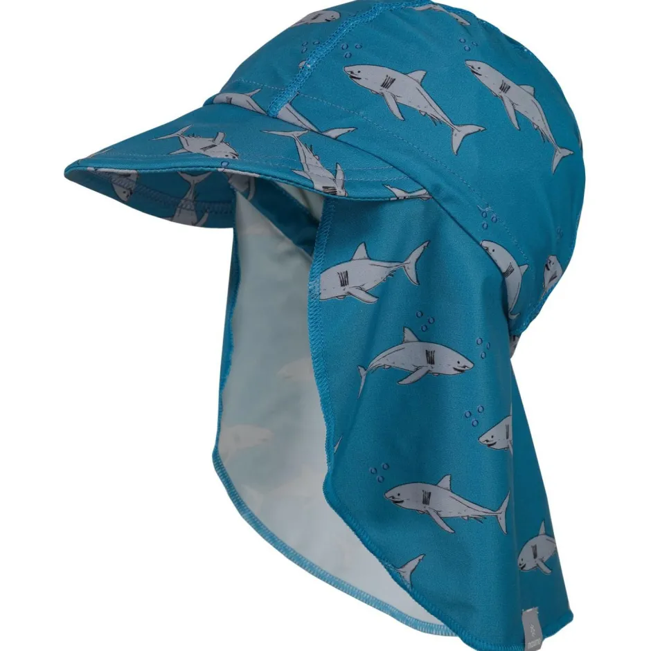 maximo Caps|Kopfbedeckungen-- Kid's Mini Schildmütze Badestoff Nackenschutz UV50 - Cap
