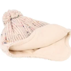 maximo - Kid's Mütze Rippe Mit Zopf - Mütze