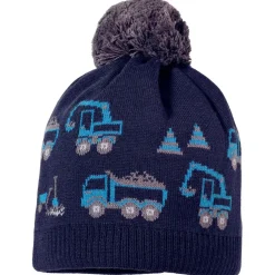 maximo Kopfbedeckungen|Alltagsbekleidung-- Mini Boy's Mütze mit Pompon - Mütze