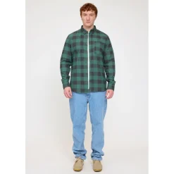 - Checked Fanne hirt - Hed < Mazine Sale