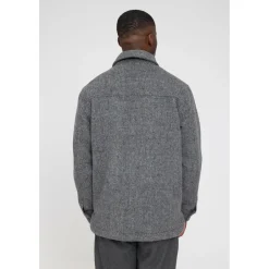 Mazine Freizeitjacken|Shirts, Hemden & Longsleeves-- Vegan Wool Jacket - Freizeitjacke Anthracite Melange