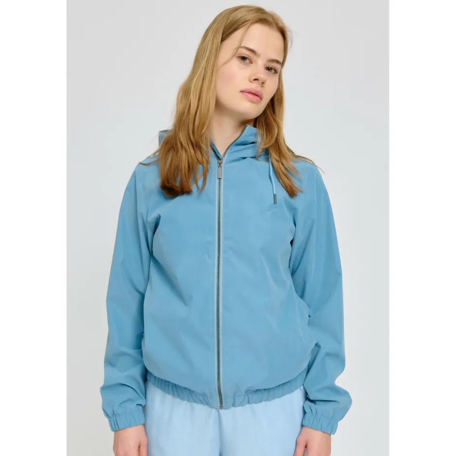 Mazine - Woen' Baic ight Bouon Jacket - Freizeitjacke