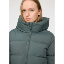 - Woen' Baic id ength Puffer Jacket - Parka < Mazine