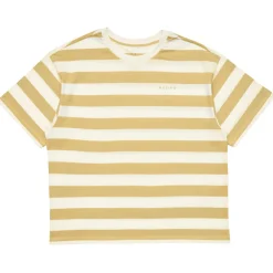 - Woen' Bock tripe T - T-hirt < Mazine