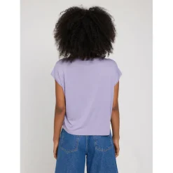 Mazine Alltagsbekleidung|T-Shirts-- Women's Ecovero Viscose Cropped T-Shirt - T-Shirt