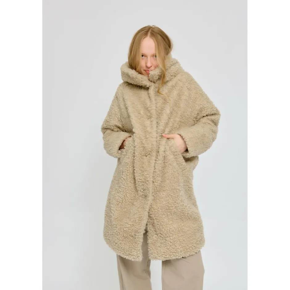 Mazine - Woen' Faux-Fur Coat - ante