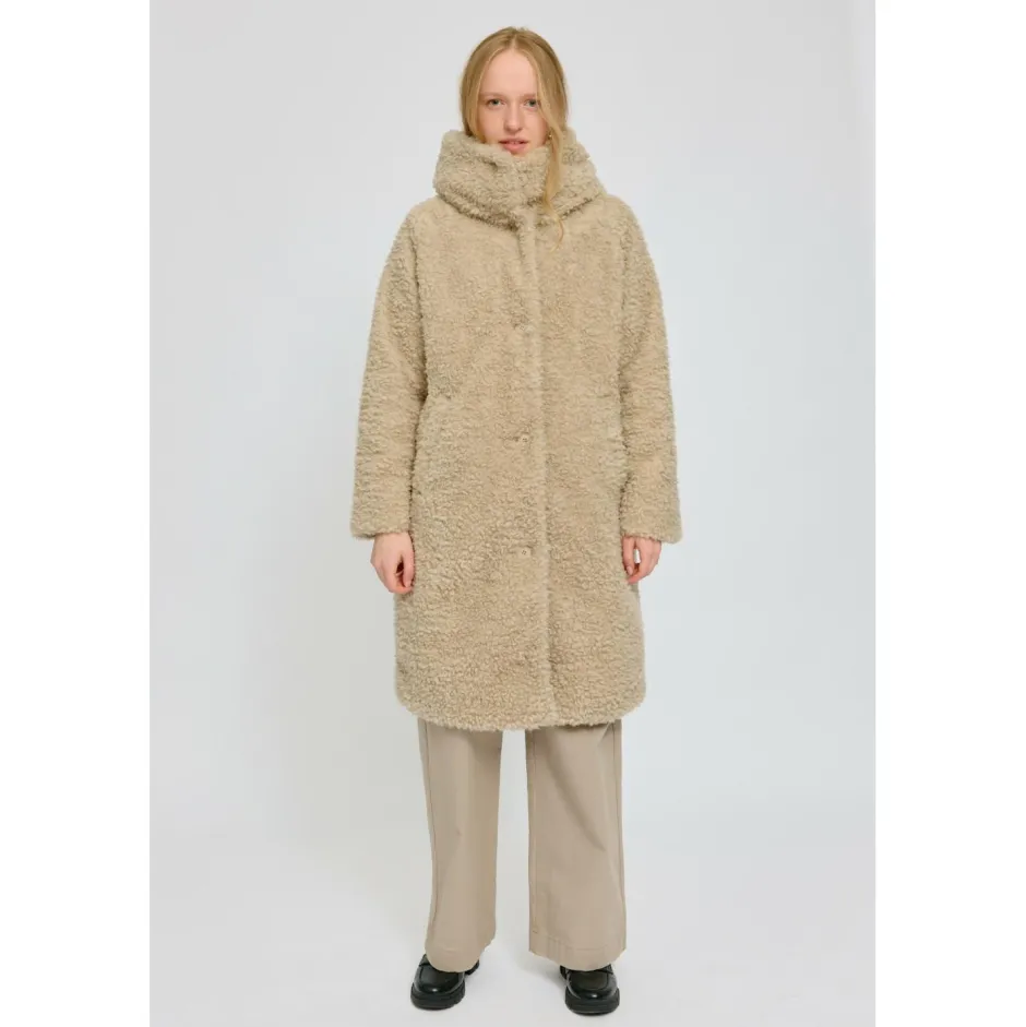 Mazine - Woen' Faux-Fur Coat - ante