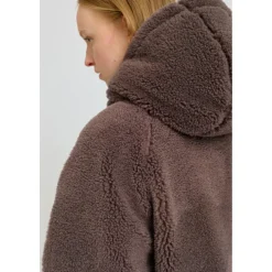 Mazine Freizeitjacken|Jacken-- Women's Faux-Fur Hooded Jacket - Freizeitjacke