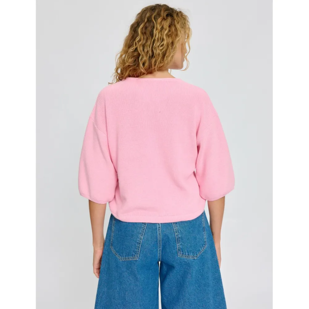 - Woen' Haf eeve Knit Juper - Puover < Mazine New