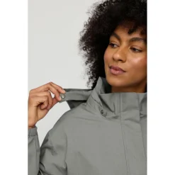 Mazine Alltagsbekleidung|Mäntel-- Women's Natural Rain Parka - Mantel Light Bottle