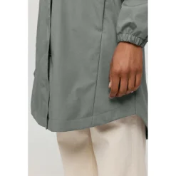 Mazine Alltagsbekleidung|Mäntel-- Women's Natural Rain Parka - Mantel Light Bottle