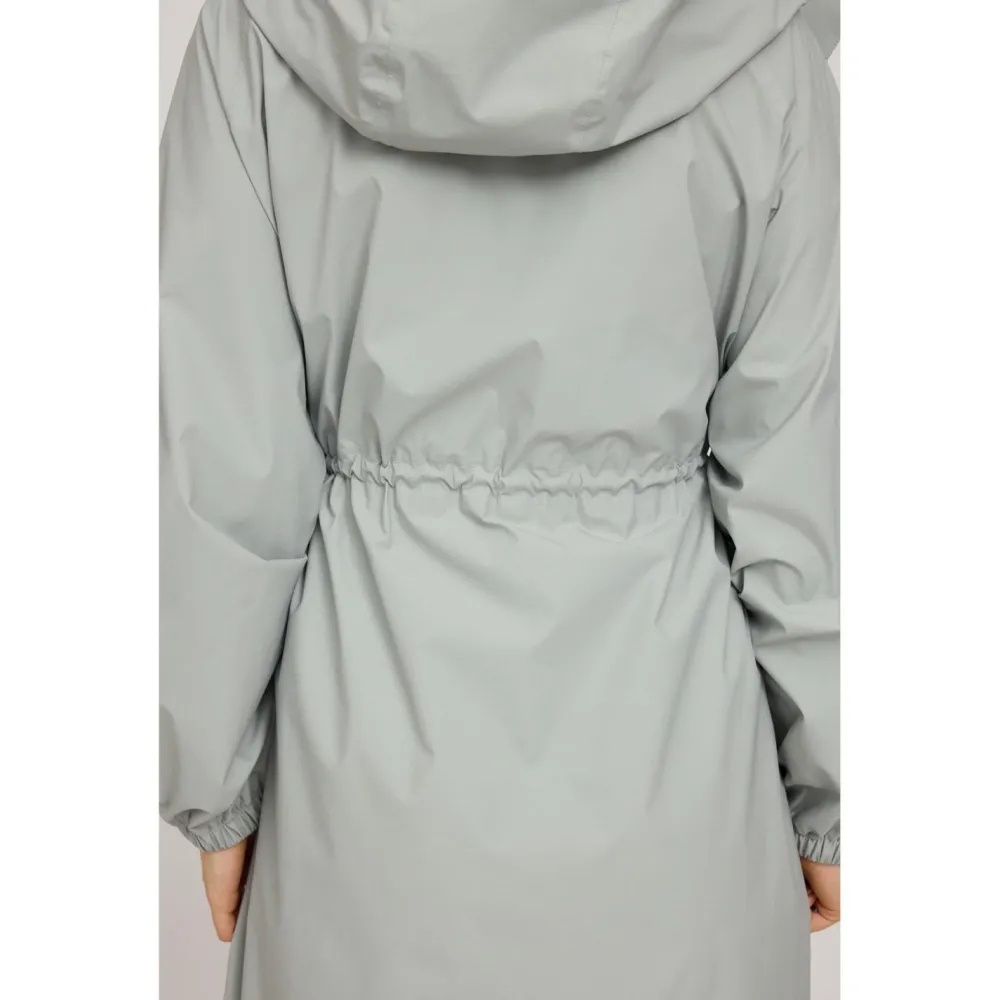 - Woen' Overized Rain Coat Recyced Fabric - ante < Mazine Sale