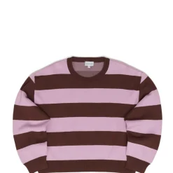 Mazine - Women's Striped Jacquard Knit Jumper - Pullover Clearance