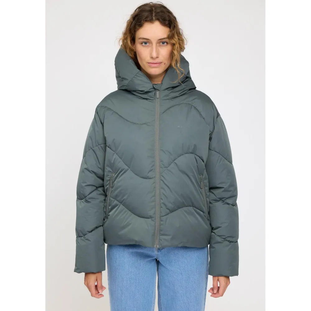 Mazine - Women's Waves Quilt Short Puffer Jacket - Winterjacke Sale
