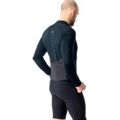 7mesh - Ashlu Merino Jersey L/S - Radtrikot Black Outlet