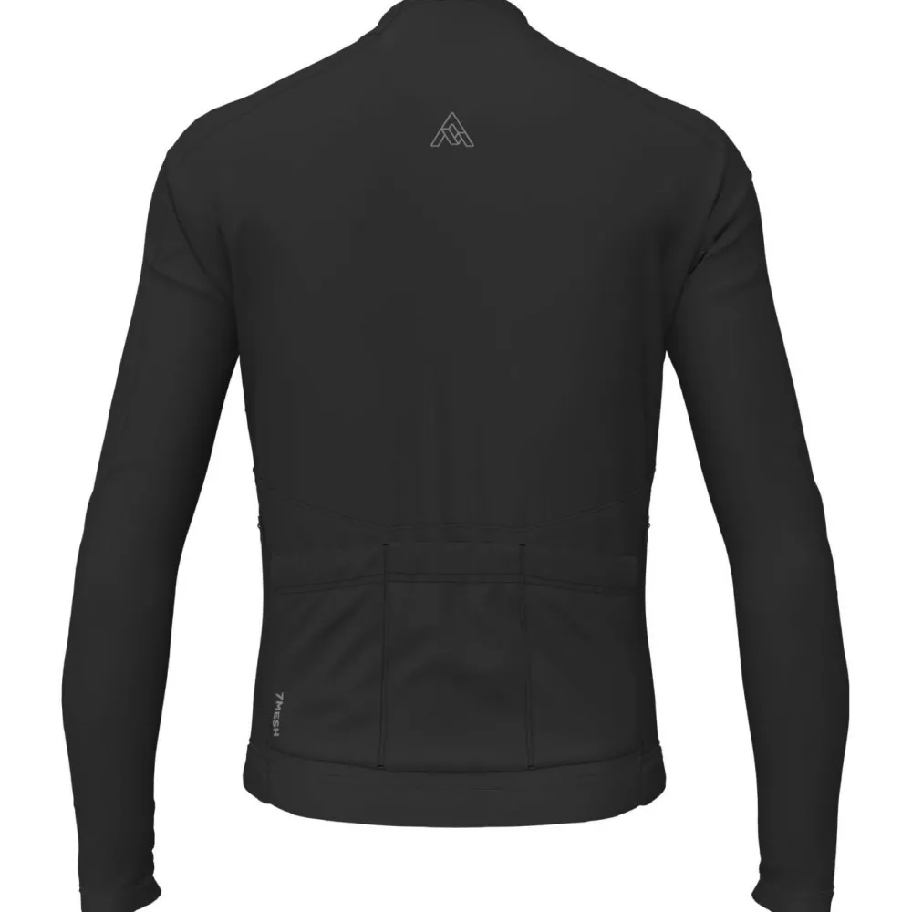 7mesh - Atlas Jersey L/S - Radtrikot Black Online