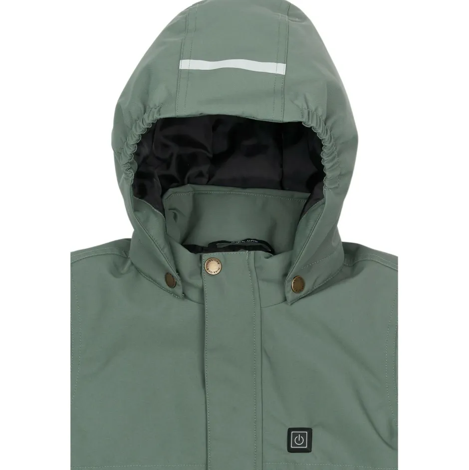 Mikk-Line Winterjacken|Jacken-- Kid's Heating Jacket Parka - Winterjacke Balsam Green