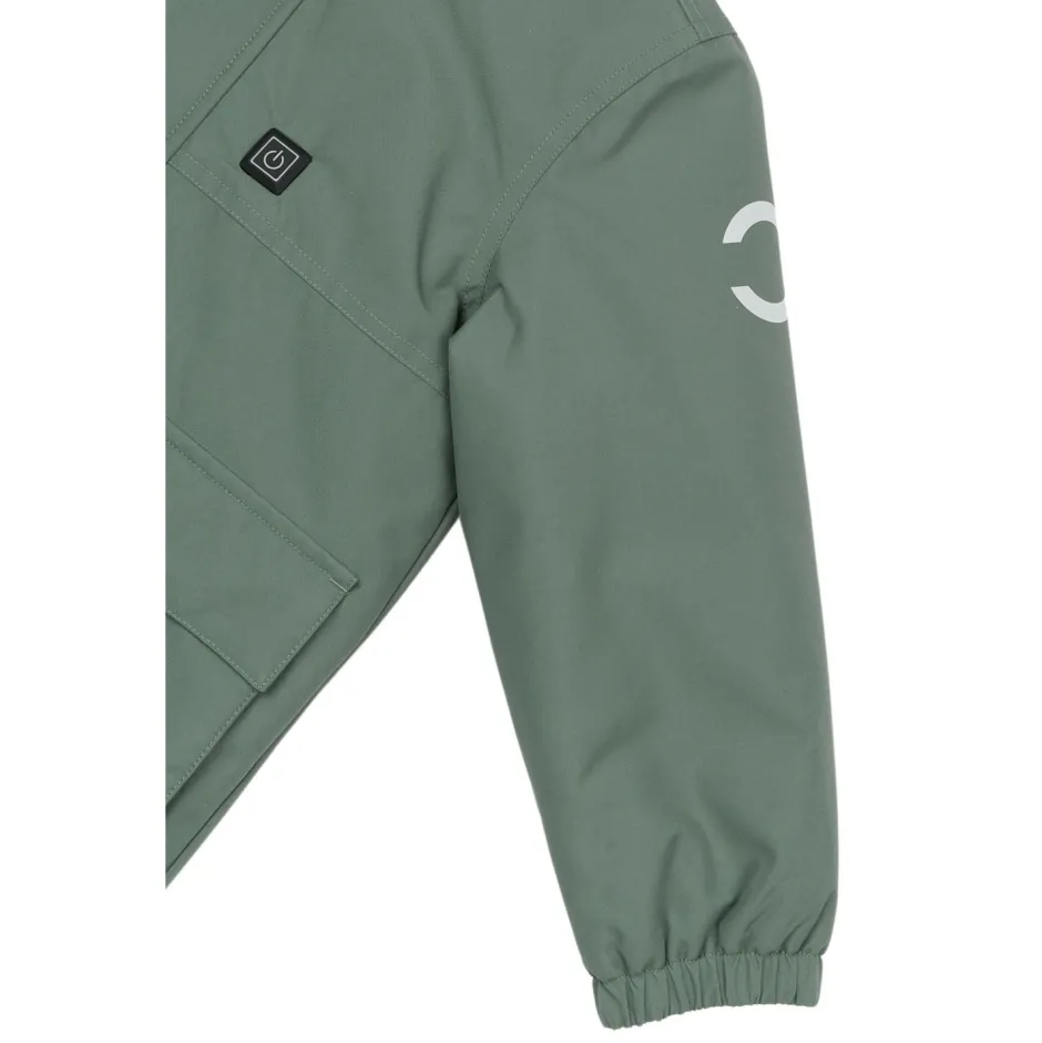 Mikk-Line Winterjacken|Jacken-- Kid's Heating Jacket Parka - Winterjacke Balsam Green