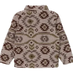 Mikk-Line Jacken|Alltagsbekleidung-- Kid's Teddy Mix Jacket AOP - Fleecejacke
