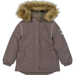 - Kid's Winter Jacket Waist Solid with Fake Fur - Winterjacke < Mikk-Line Hot