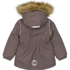 - Kid's Winter Jacket Waist Solid with Fake Fur - Winterjacke < Mikk-Line Hot
