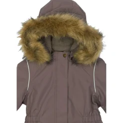 - Kid's Winter Jacket Waist Solid with Fake Fur - Winterjacke < Mikk-Line Hot