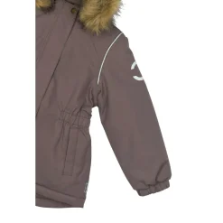 - Kid's Winter Jacket Waist Solid with Fake Fur - Winterjacke < Mikk-Line Hot