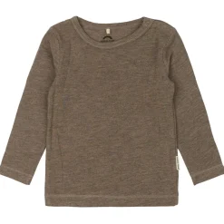 Mikk-Line Shirts, Hemden & Longsleeves|Alltagsbekleidung-- Kid's Wool/Bamboo L/S Top - Merinoshirt