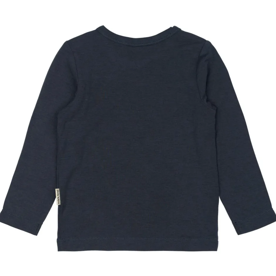Mikk-Line Shirts, Hemden & Longsleeves|Alltagsbekleidung-- Kid's Wool/Bamboo L/S Top - Merinoshirt