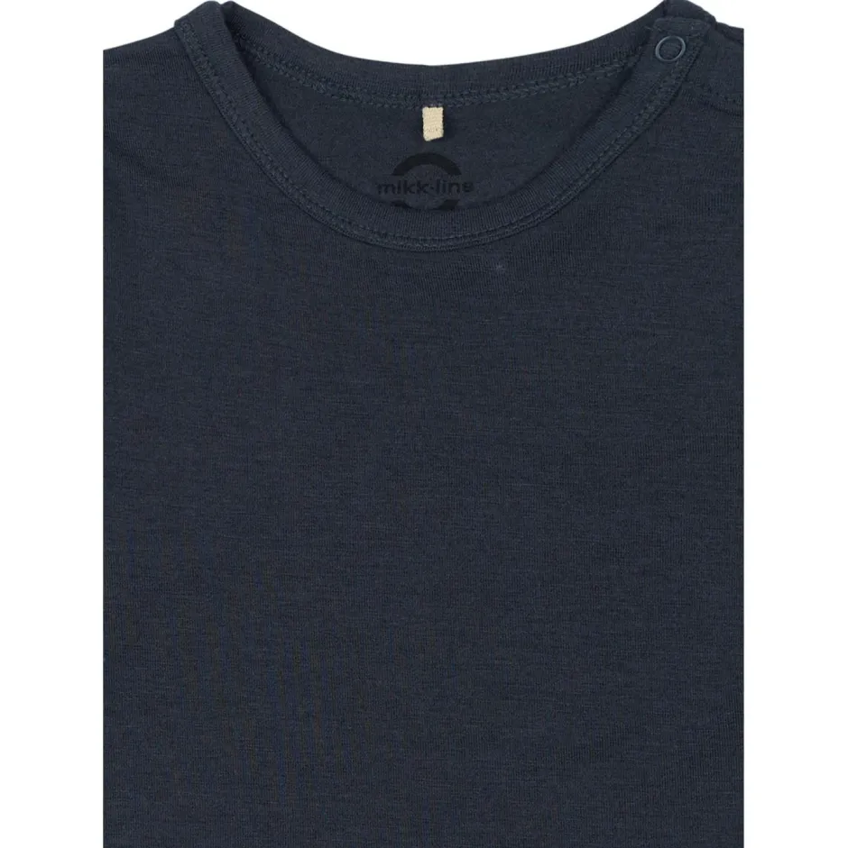 Mikk-Line Shirts, Hemden & Longsleeves|Alltagsbekleidung-- Kid's Wool/Bamboo L/S Top - Merinoshirt