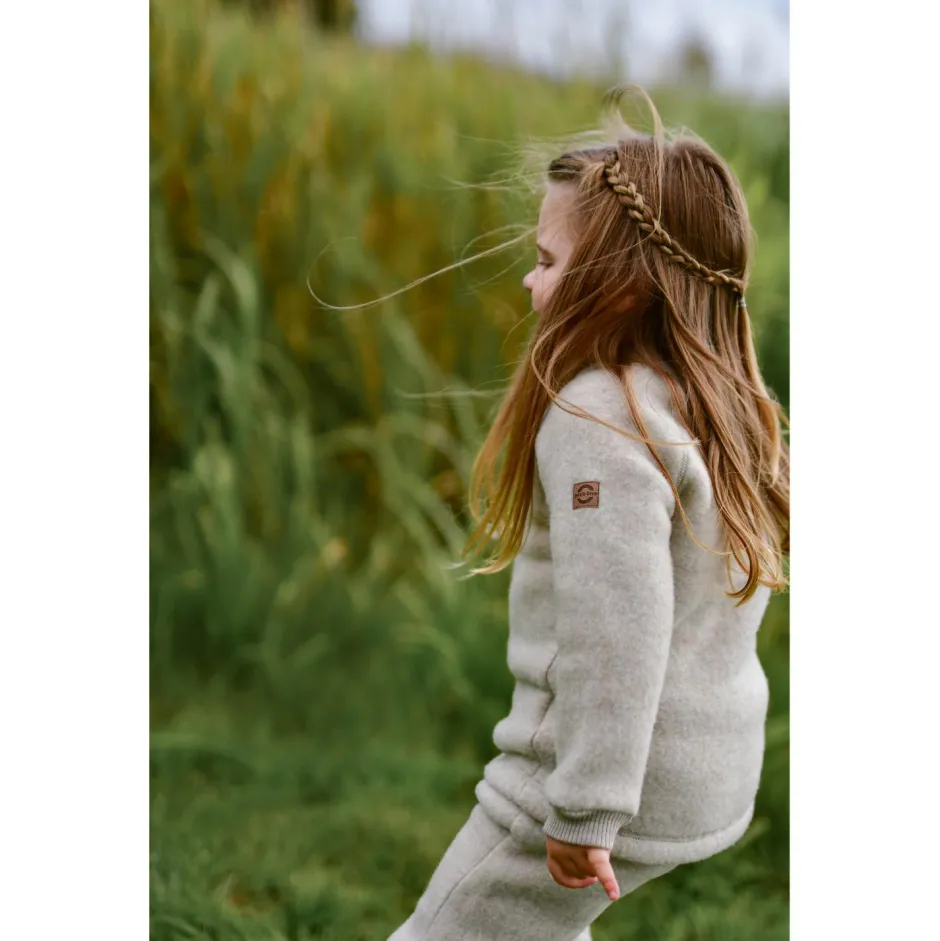 Mikk-Line Alltagsbekleidung|Pullover & Hoodies-- Kid's Wool Jacket - Wolljacke